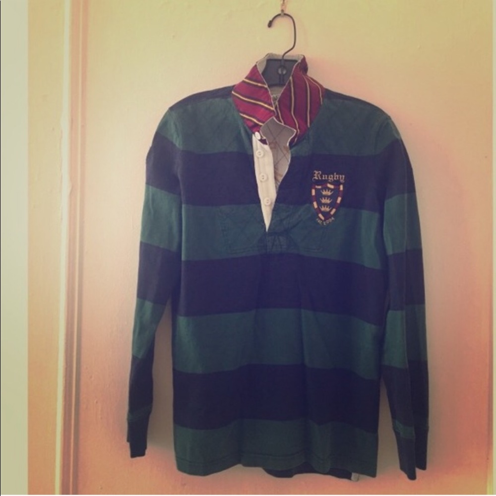 Ralph Lauren Striped Rugby Shirt
